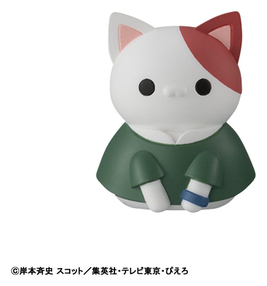 Naruto Shippuden Mega Cat Project Nyaruto! Once upon a time in Konoha village Mini Figures 3 cm Blind Box Display (8) (Repeat)