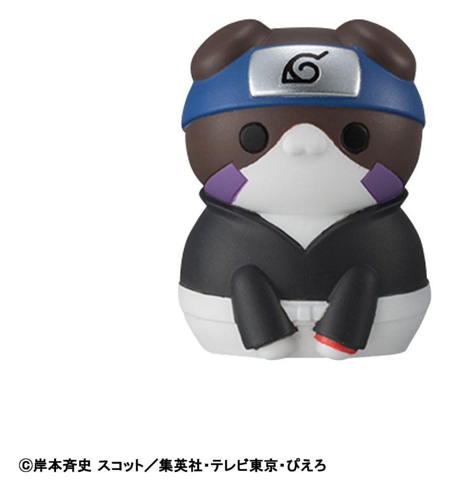 Naruto Shippuden Mega Cat Project Nyaruto! Once upon a time in Konoha village Mini Figures 3 cm Blind Box Display (8) (Repeat)