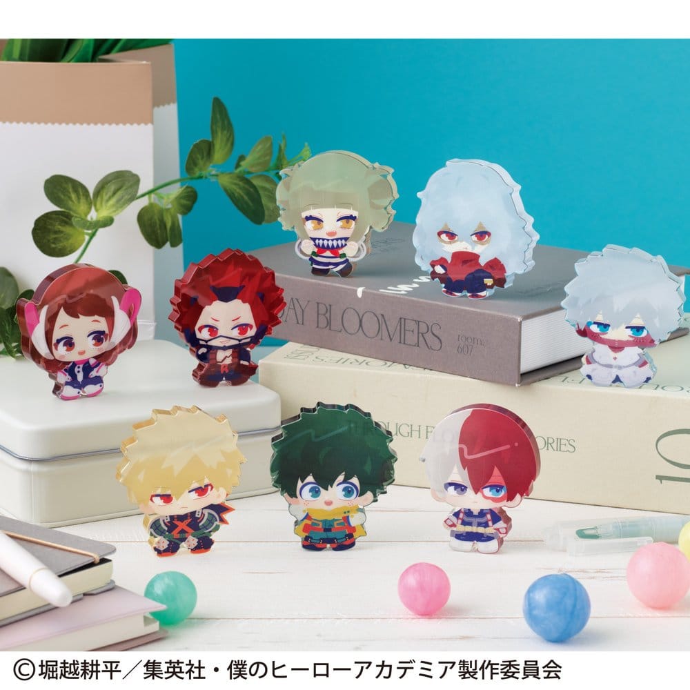 My Hero Academia Karakoro Mini Figures Clear Candy Blind Box Assortment (8)