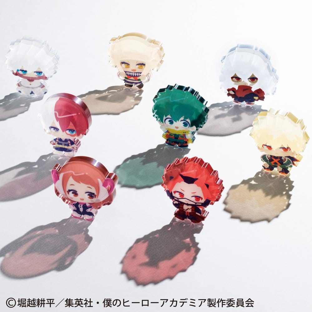 My Hero Academia Karakoro Mini Figures Clear Candy Blind Box Assortment (8)