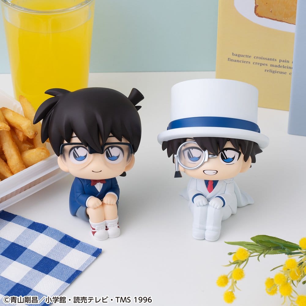 Detective Conan Look Up PVC Figures 2-Pack Conan Edogawa & Kid the Phantom Thief 11 cm (with gift)