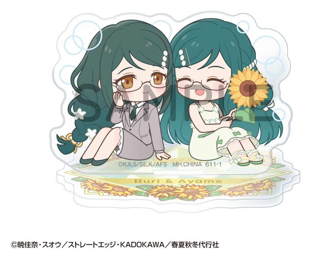 Agents of the Four Seasons Buddycolle Acrylic Stands Dance of Spring 6 cm Blind Box Display (6)
