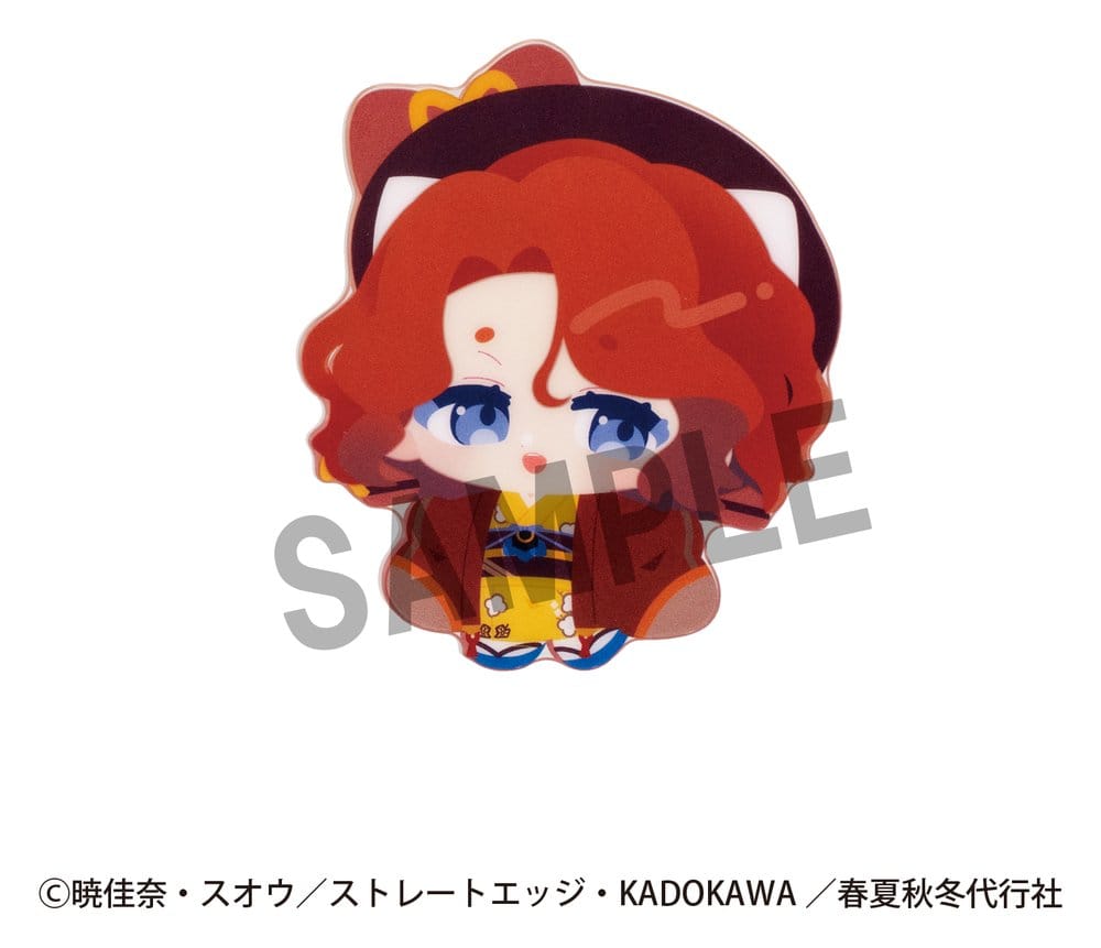 Agents of the Four Seasons Karakoro Clear Candy Figures Dance of Spring Mini Figures 6 cm Blind Box Display (8)