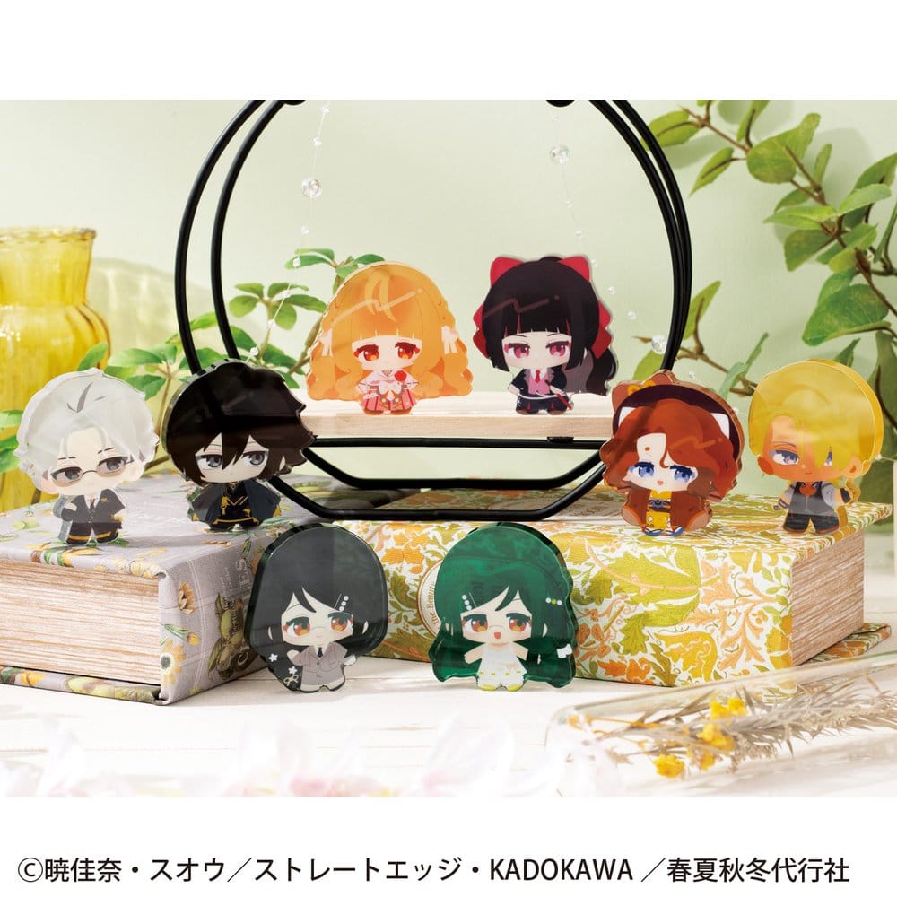 Agents of the Four Seasons Karakoro Clear Candy Figures Dance of Spring Mini Figures 6 cm Blind Box Display (8)