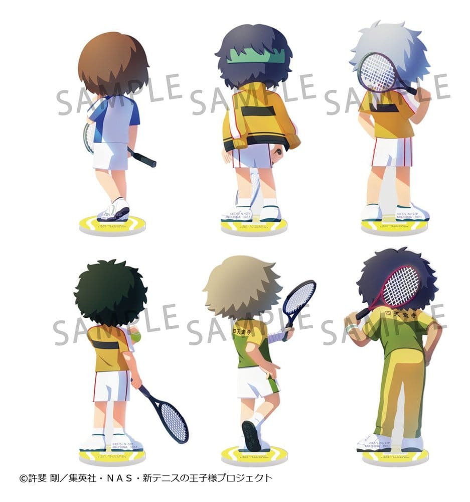 The Prince of Tennis II Irusuta Mini Figures Vol. 2 8 cm Blind Box Display (6)