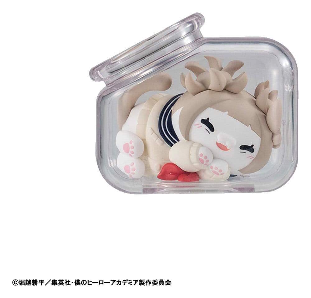 My Hero Academia Mega Cat Project Mini Figures Good Night Heroaca Cats 6 cm Blind Box Display (8)