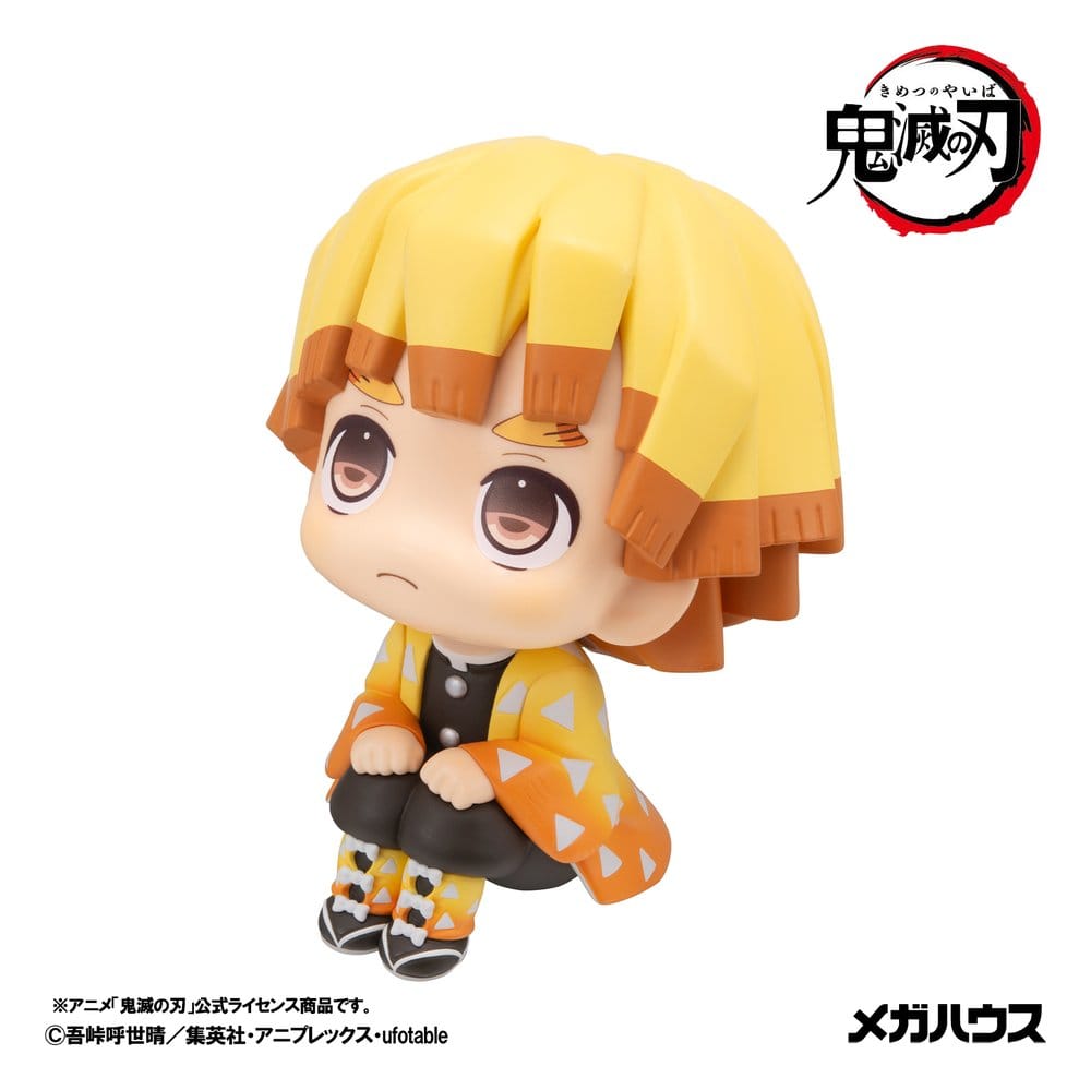 Demon Slayer: Kimetsu no Yaiba Look Up PVC Figures 2-Pack Zenitsu Agatsuma Grumpy Ver. & Kaigaku 11 cm (with gift)