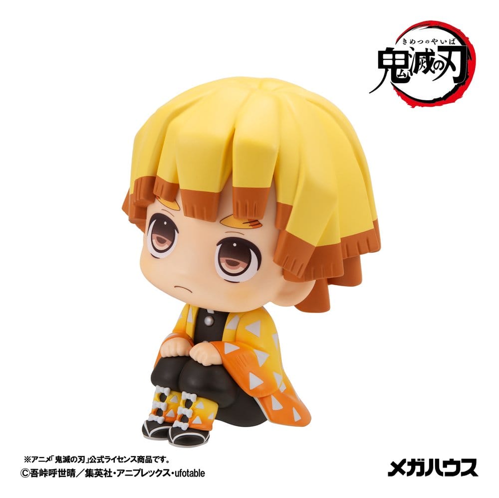 Demon Slayer: Kimetsu no Yaiba Look Up PVC Figures 2-Pack Zenitsu Agatsuma Grumpy Ver. & Kaigaku 11 cm (with gift)