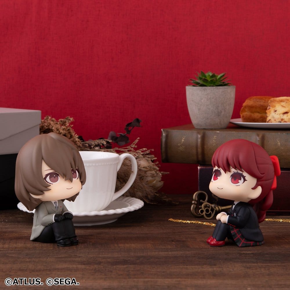 Persona 5 The Royal Look Up PVC Figures 2-Pack Goro Akechi & Kasumi Yoshizawa 11 cm (with gift)