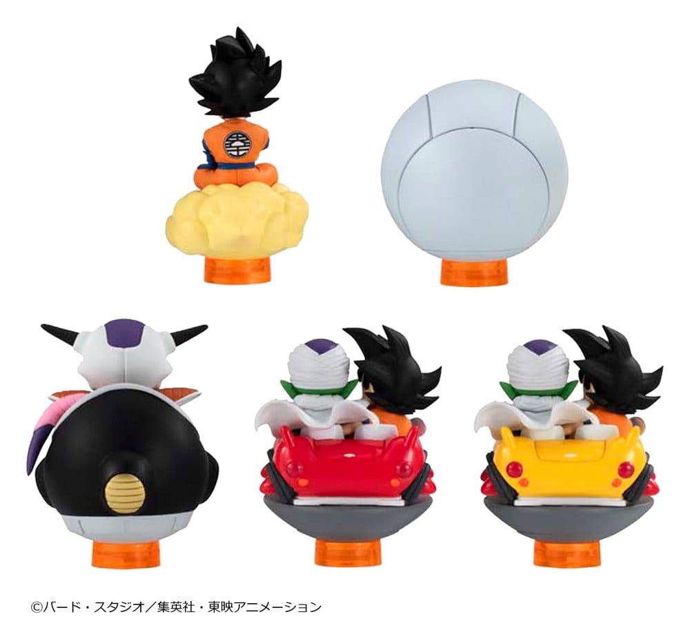 Dragon Ball Z Yuracolle Series Mini Figures Collection 01 6 cm Blind Box Display (6)