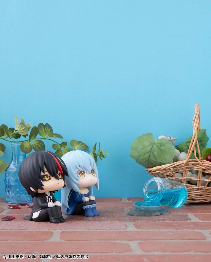 That Time I Got Reincarnated as a Slime Look Up PVC Figures 2-Pack Rimuru Tempest & Diablo (with gift) 11 cm
