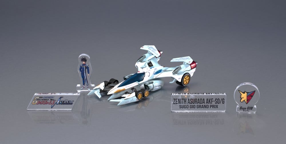 Future GPX Cyber Formula Cyber Formula Collection -Heritage Edition- Vehicle DX Asurada Zenith Asurada AKF-S0/G Roll Out Set 15 cm