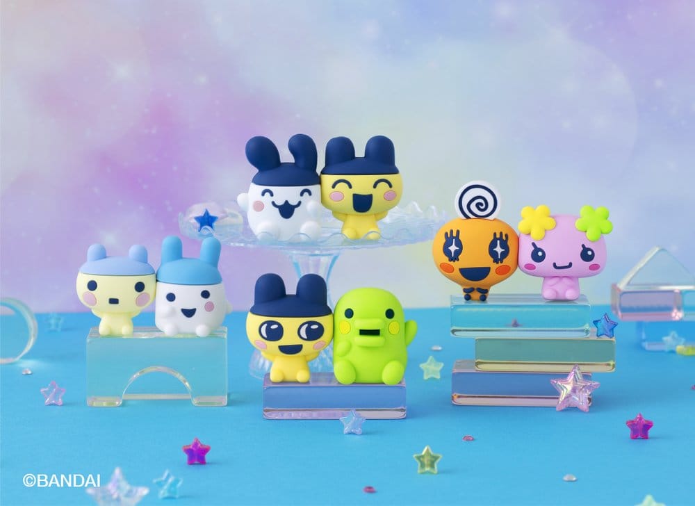 Tamagotchi PITAKYUT Mini Figures 4 cm Blind Box Display (4)