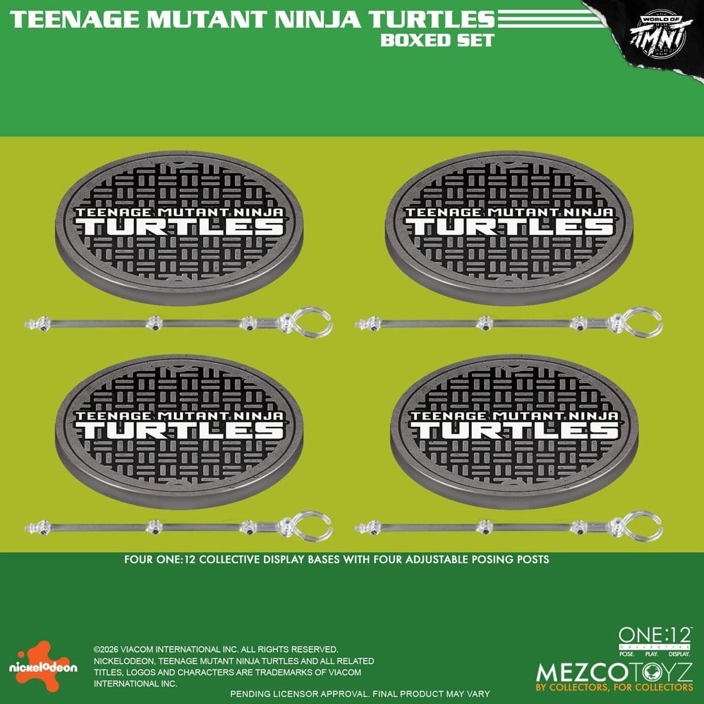 Teenage Mutant Ninja Turtles One:12 Collective Action Figures 1/12 Boxed Set 17 cm