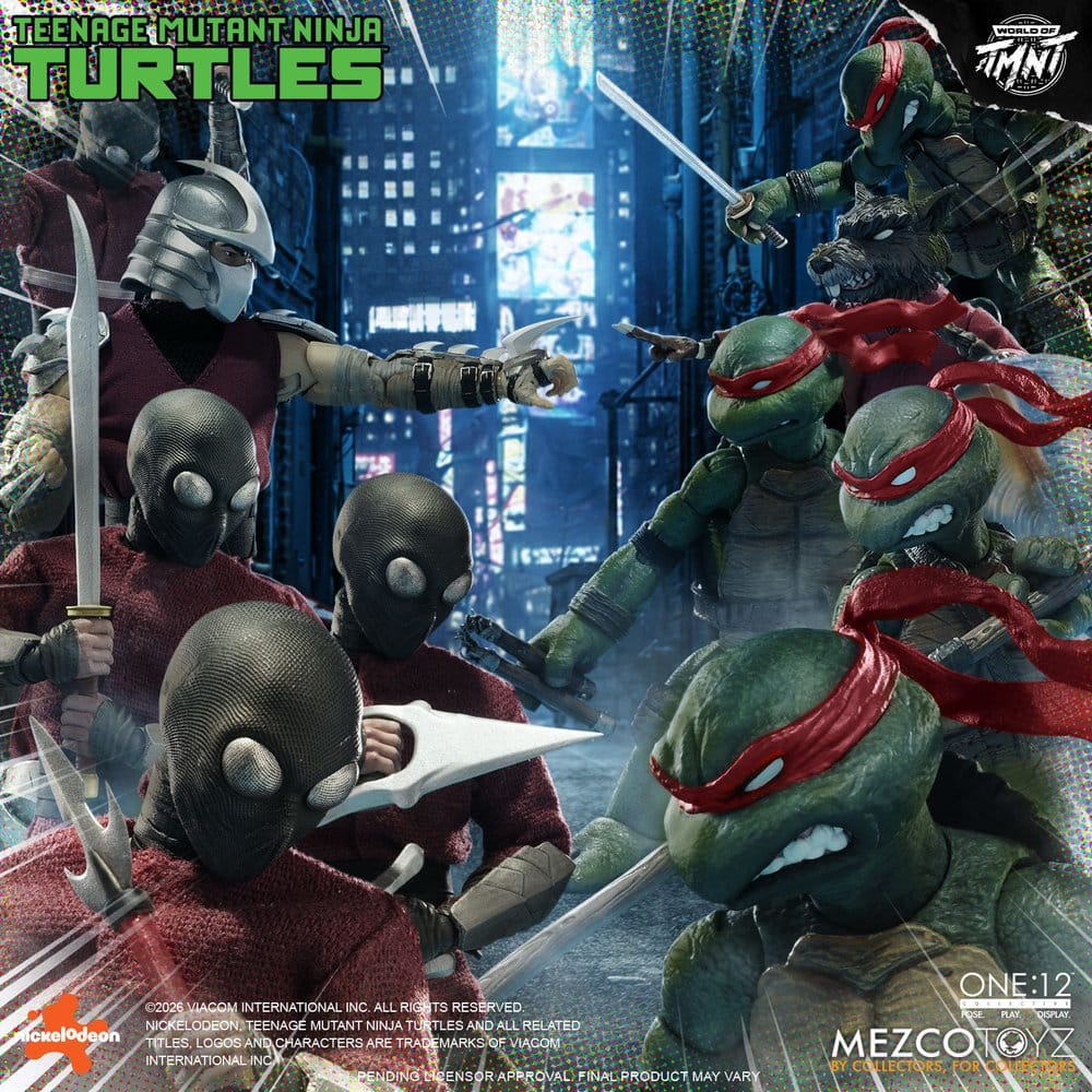 Teenage Mutant Ninja Turtles One:12 Collective Action Figures 1/12 Boxed Set 17 cm