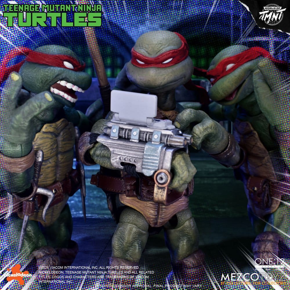 Teenage Mutant Ninja Turtles One:12 Collective Action Figures 1/12 Boxed Set 17 cm
