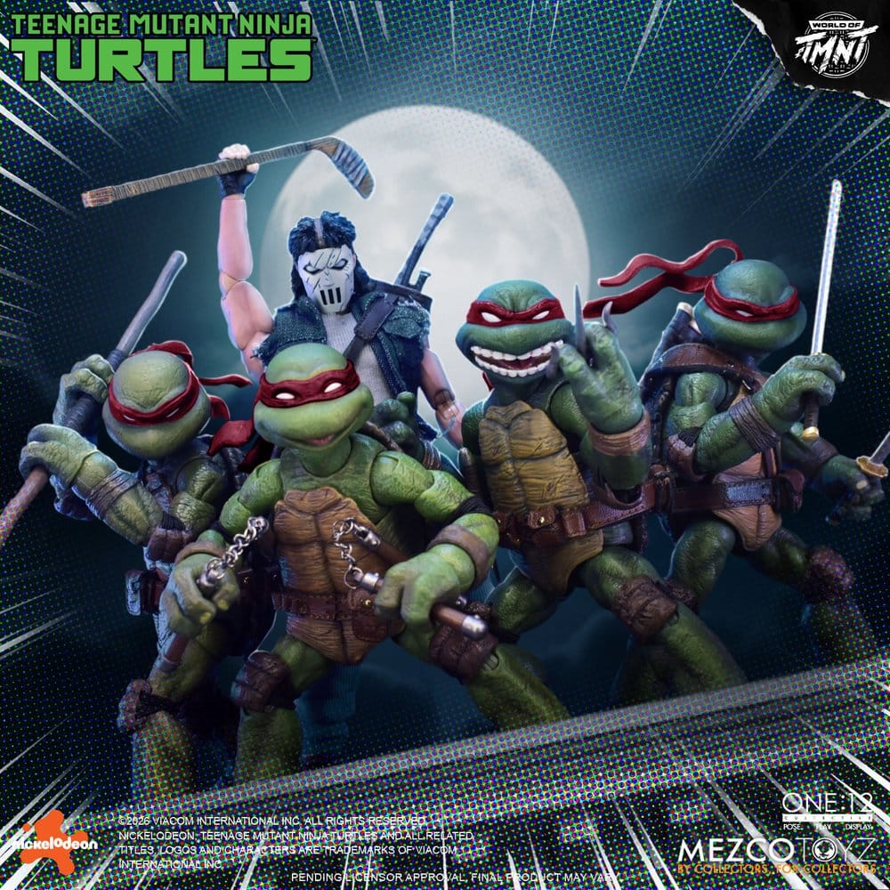 Teenage Mutant Ninja Turtles One:12 Collective Action Figures 1/12 Boxed Set 17 cm