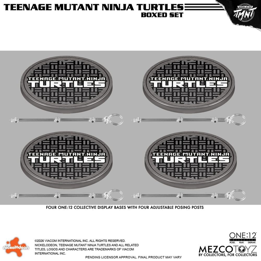 Teenage Mutant Ninja Turtles One:12 Collective Action Figures 1/12 Boxed Set 17 cm