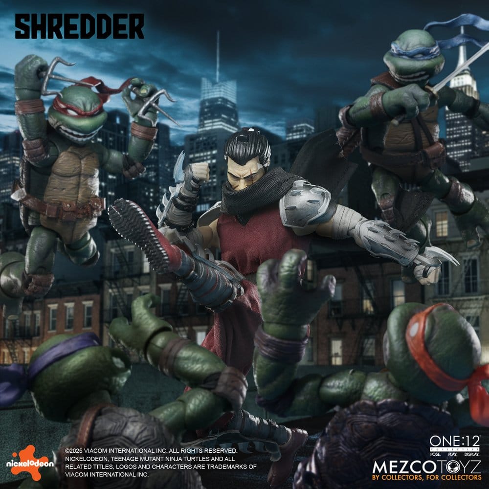 Teenage Mutant Ninja Turtles Figure 1/12 Shredder 17 cm