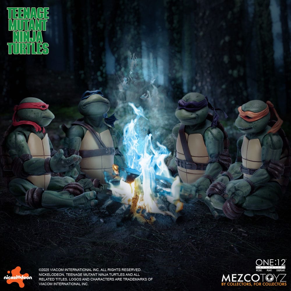 Teenage Mutant Ninja Turtles Figures box set 1/12 Teenage Mutant Ninja Turtles (1990 Movie) 15 cm