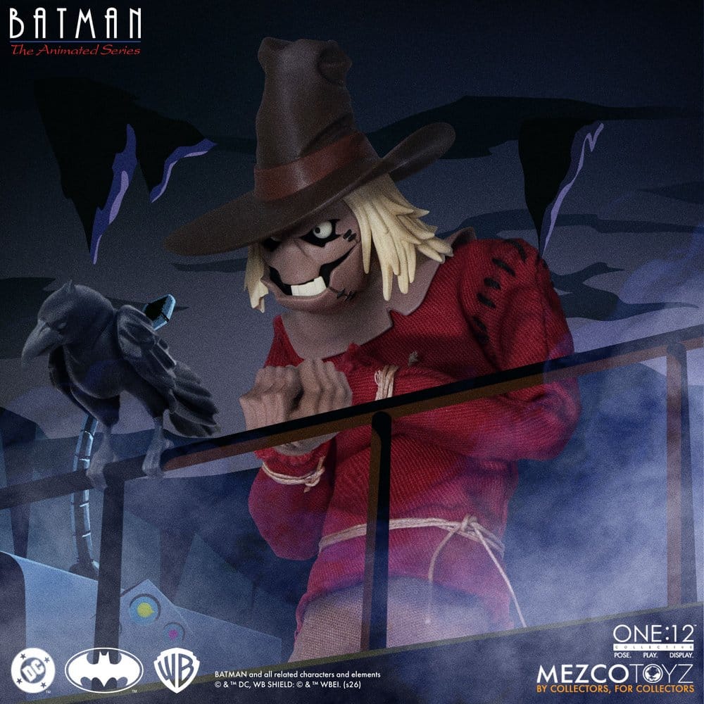 Batman: The Animated Series One:12 Collective Action Figure Scarecrow 17 cm