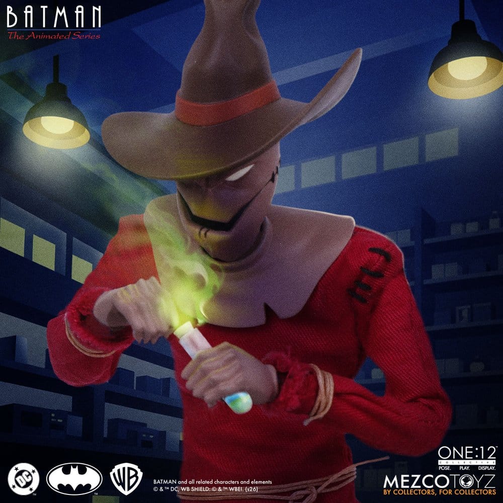 Batman: The Animated Series One:12 Collective Action Figure Scarecrow 17 cm