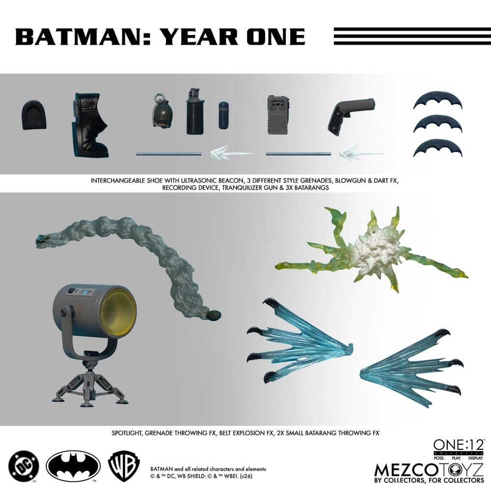 DC Comics Action Figure 1/12 Batman: Year One 17 cm