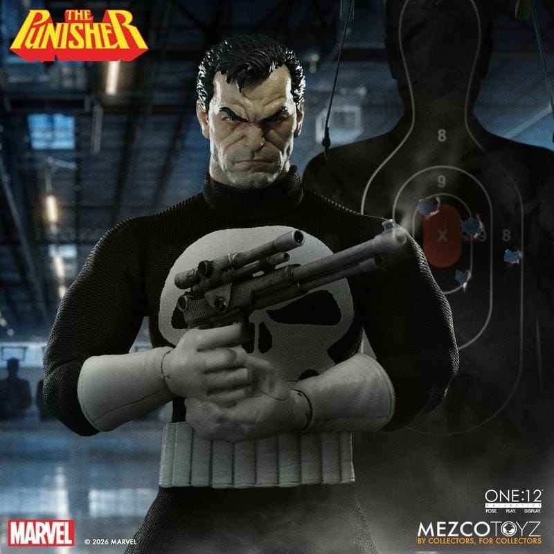 Marvel Comics One:12 Collective Action Figure 1/12 Punisher 17 cm