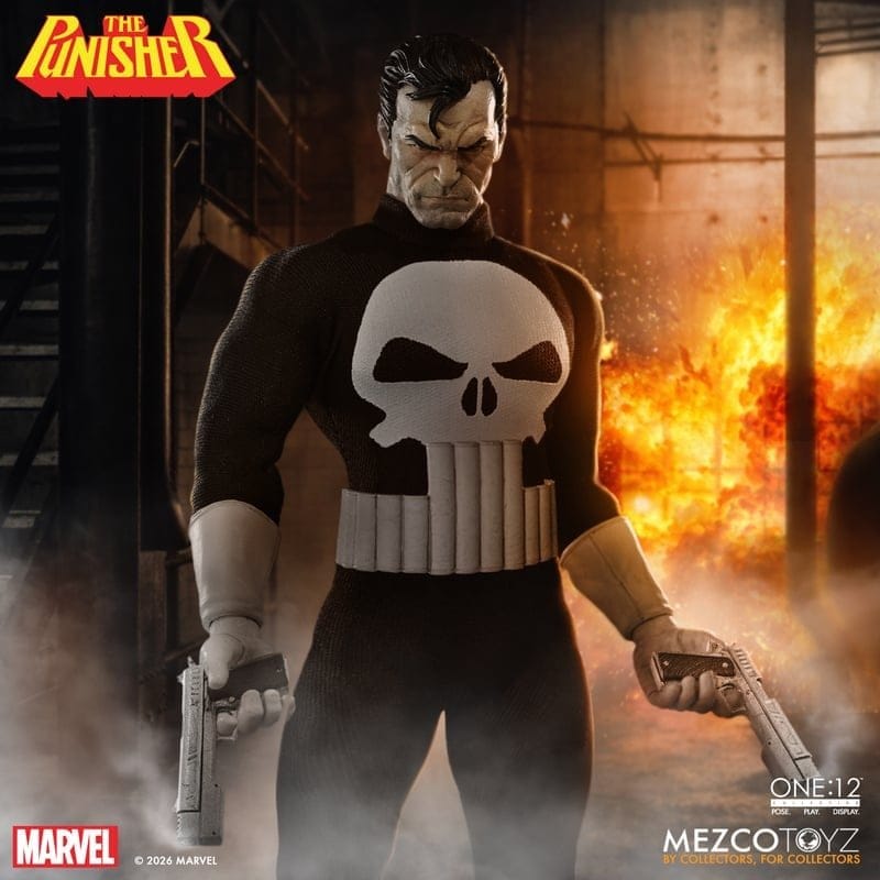 Marvel Comics One:12 Collective Action Figure 1/12 Punisher 17 cm
