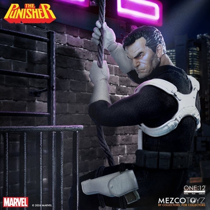 Marvel Comics One:12 Collective Action Figure 1/12 Punisher 17 cm