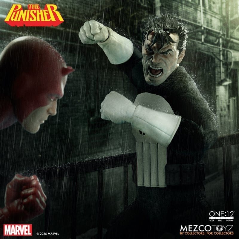 Marvel Comics One:12 Collective Action Figure 1/12 Punisher 17 cm