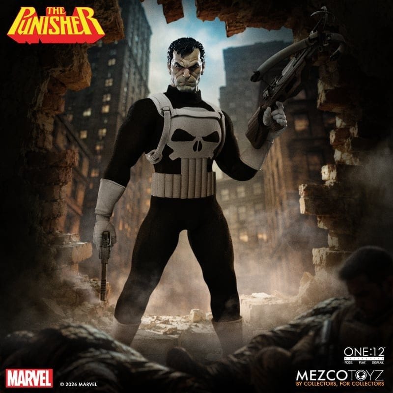 Marvel Comics One:12 Collective Action Figure 1/12 Punisher 17 cm
