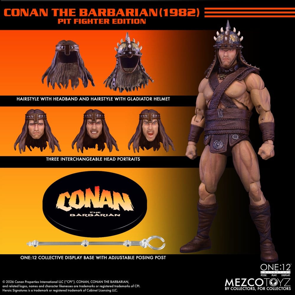 Conan the Barbarian One:12 Collective Action Figure 1/12 Conan (Pit Fighter Edition) 16 cm
