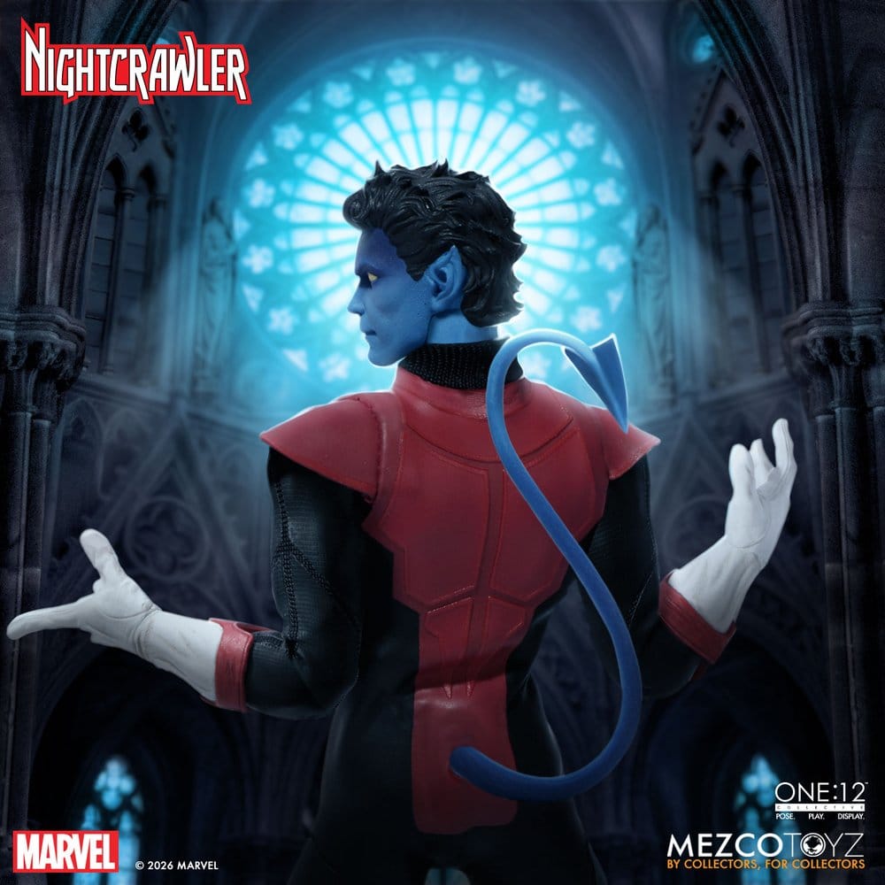 Marvel X-Men One:12 Collective Action Figure 1/12 Nightcrawler 16 cm