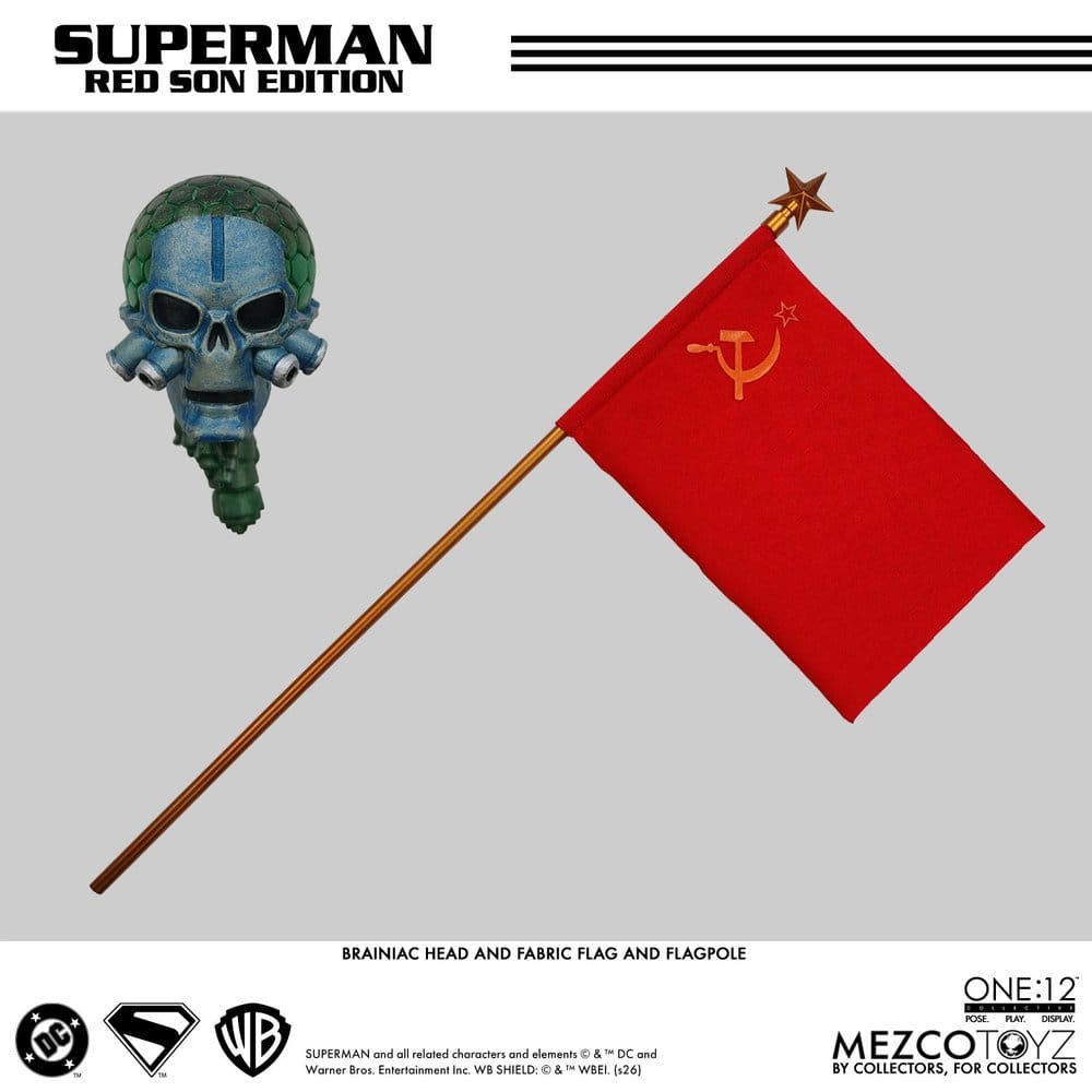 DC Comics One:12 Collective Action Figure 1/12 Superman: Red Son 17 cm