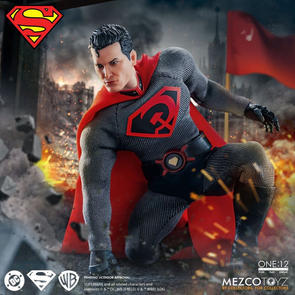 DC Comics One:12 Collective Action Figure 1/12 Superman: Red Son 17 cm