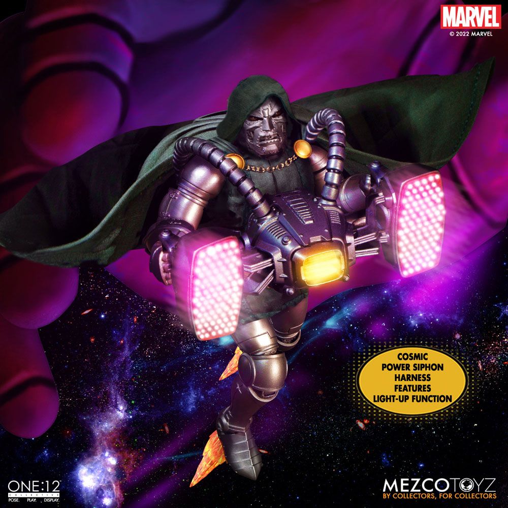 Marvel Action Figure 1/12 Doctor Doom 17 cm