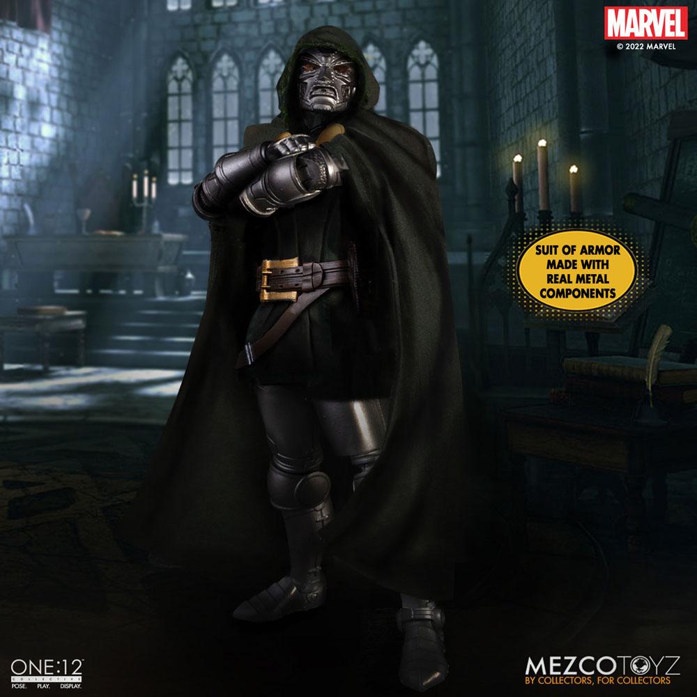 Marvel Action Figure 1/12 Doctor Doom 17 cm