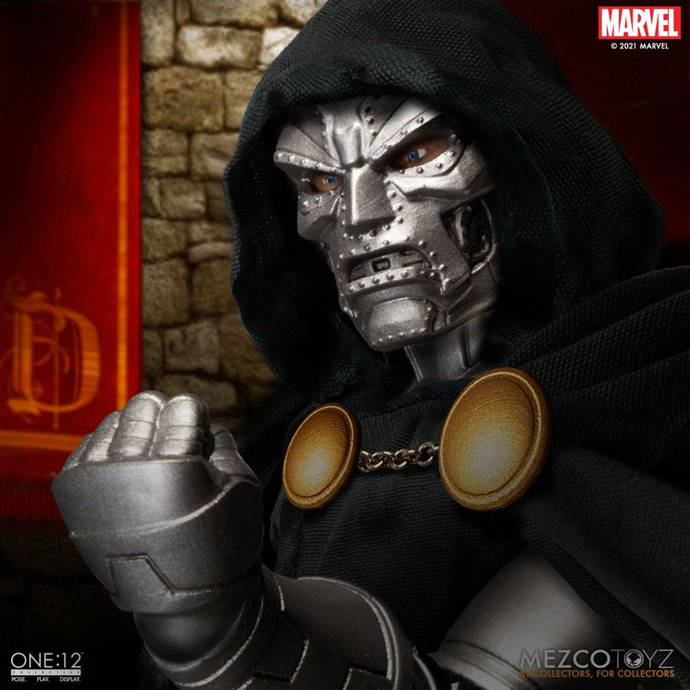 Marvel Action Figure 1/12 Doctor Doom 17 cm