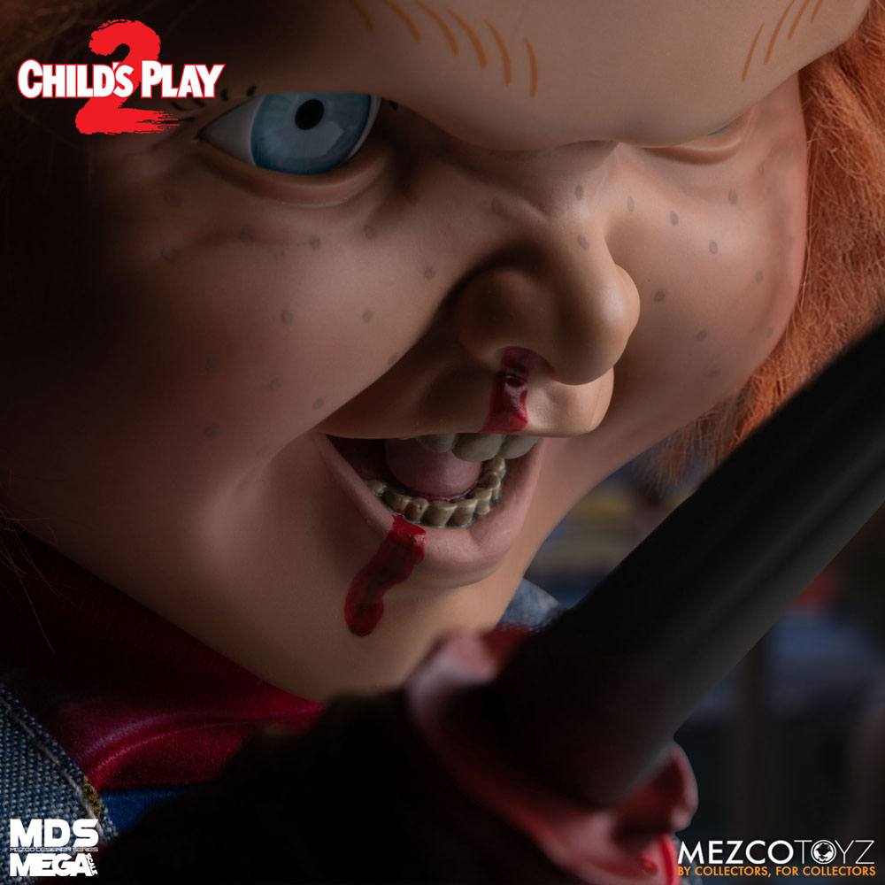 Child's Play 2 Designer Series Talking Menacing Chucky 38 cm