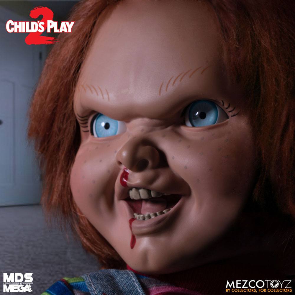 Child's Play 2 Designer Series Talking Menacing Chucky 38 cm