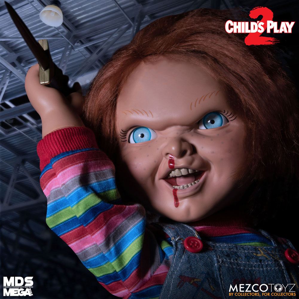 Child's Play 2 Designer Series Talking Menacing Chucky 38 cm