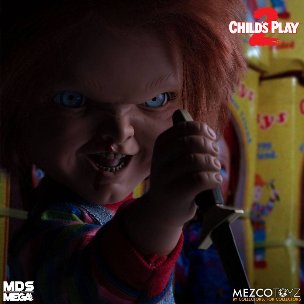 Child's Play 2 Designer Series Talking Menacing Chucky 38 cm