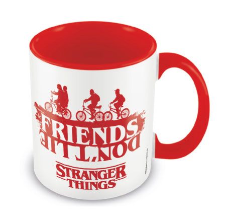 Stranger Things Coloured Inner Mug Friends Don't Lie