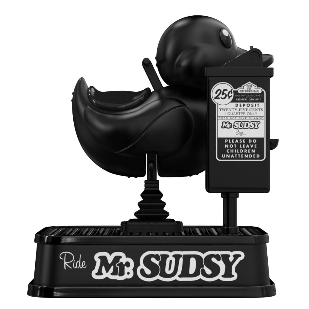 Mr Sudsy Animal Rides Blackout Edition by Jason Freeny 20 cm