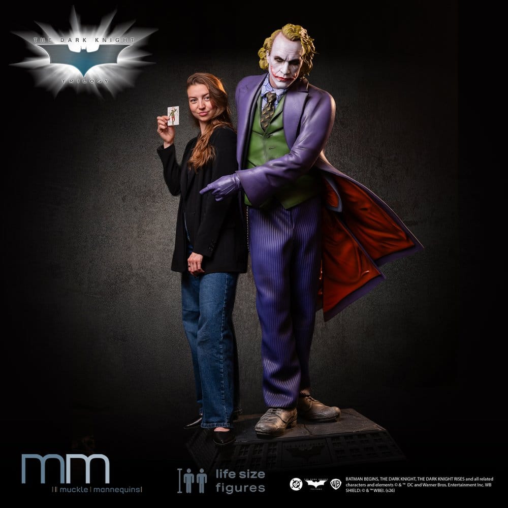 Batman The Dark Knight Life-Size Statue Joker 200 cm