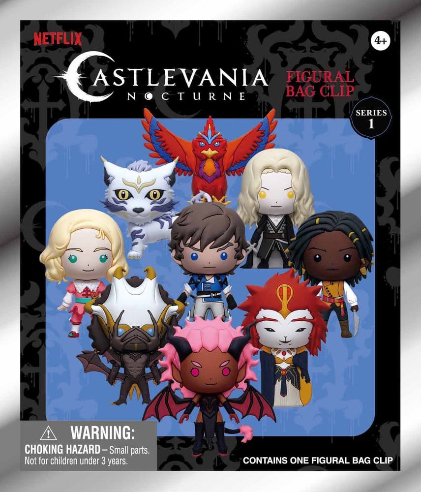 Castlevania Nocturne 3D Foam Bag Clips Series 1 Display (24)
