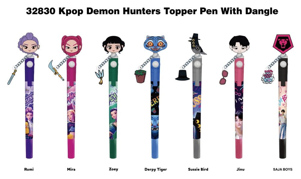 K-Pop Demon Hunter 3D Head Topper Pen Display (16)