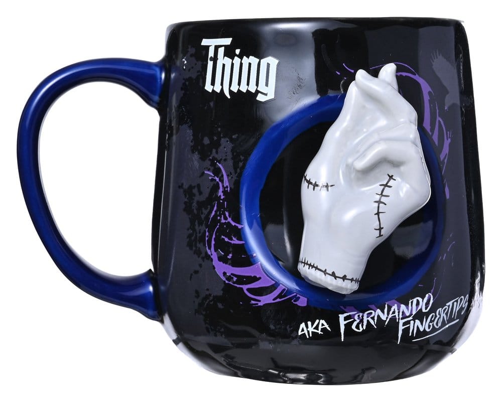 Wednesday Ceramic Mug Wednesday 2D Relief Figural