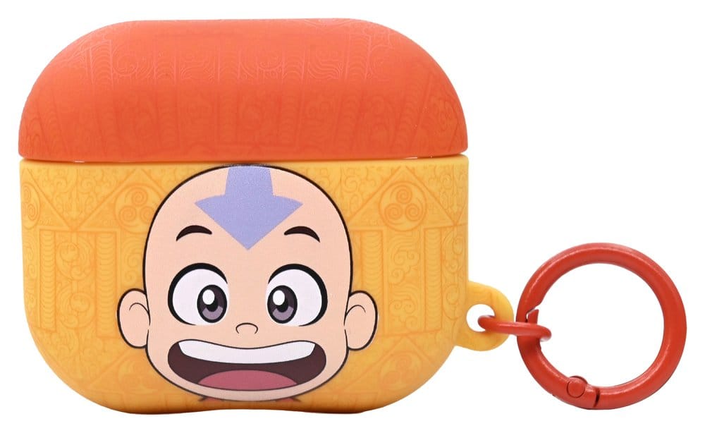 Avatar: The Last Airbender 3D Foam Airpods Case Bag Clip Aang Display (12)